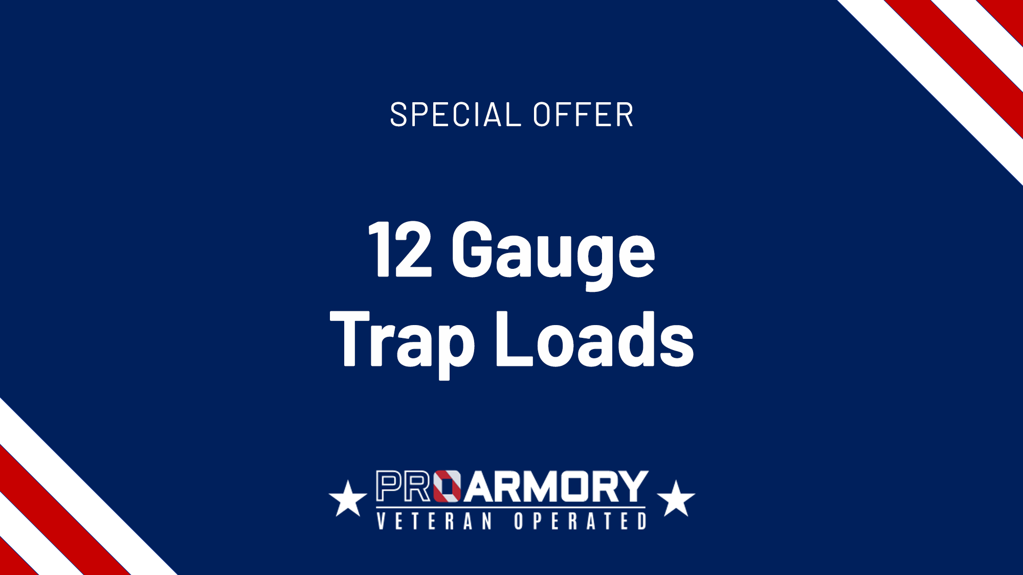 Buy 12 Gauge Shotgun Trap Loads at Pro Armory - ProArmory