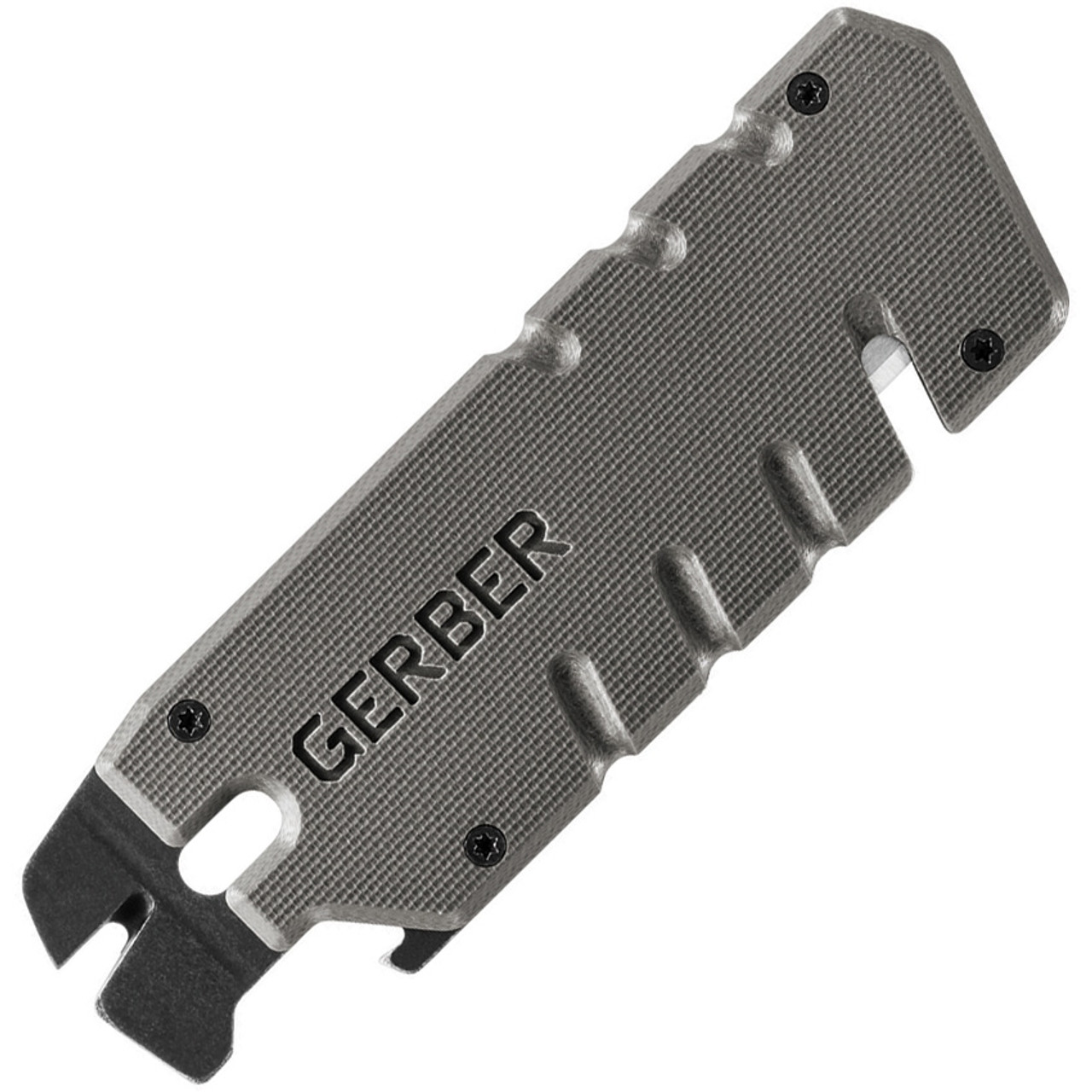 Gerber Gear Prybrid Utility Knife with Pry Bar - Multi-Tool Pocket Razor  Knife with Retractable Knife Blade - EDC Knife - Grey 