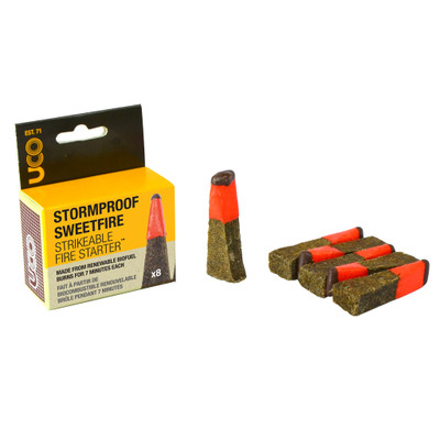 UCO - Stormproof Sweetfire Strikeable Fire Starter 8-Pack