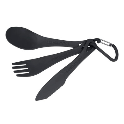 Delta Cutlery Set - Charcoal Grey