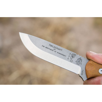 TOPS KNIVES - Fieldcraft by Brothers of Bushcraft - Tumble Finish