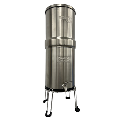 3.3 Gallon Stainless Steel Gravity Filter System