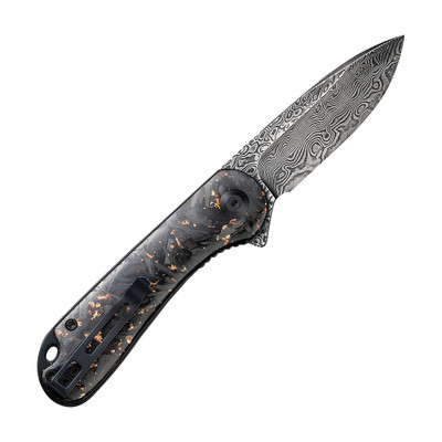 Civivi - Elementum Linerlock Damascus Copper Resin