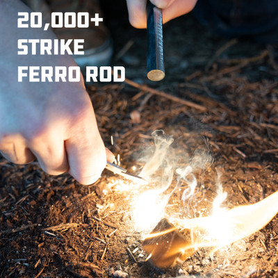 Titan Fire Striker Ferro Rod Kit