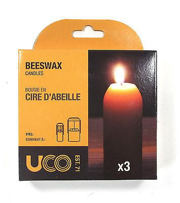UCO - 12-Hour Beeswax Candles | 3 Pack