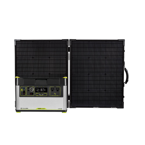 Goal Zero - Yeti 1500X + Boulder 100W | Solar Generator Kit Kit