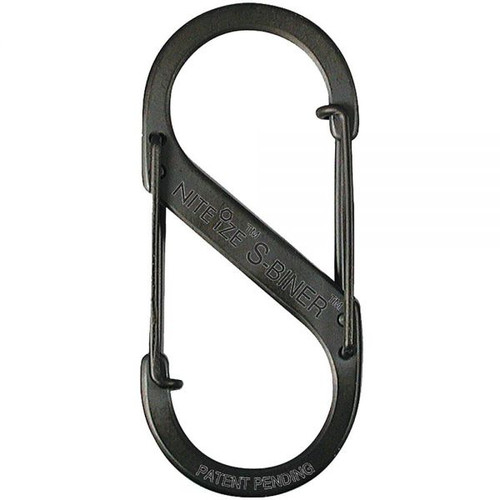 S-Biner Stainless Steel Dual Carabiner #2 - Black