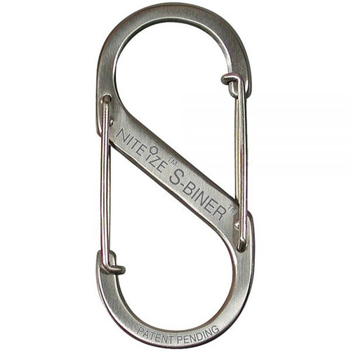 S-Biner Stainless Steel Dual Carabiner #2 - Stainless