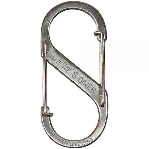 S-Biner Stainless Steel Dual Carabiner #3 - Stainless