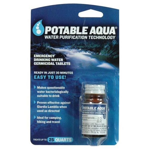 Potable Aqua - Drinking Water Tablets (50)