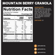 PEAK Refuel - Mountain Berry Granola