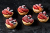 6cm Triple Berry Tarts