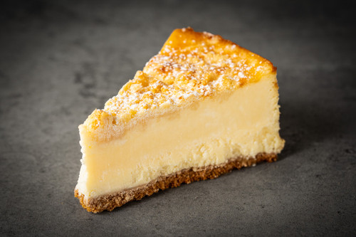 Baked Ricotta Cheesecake Slice