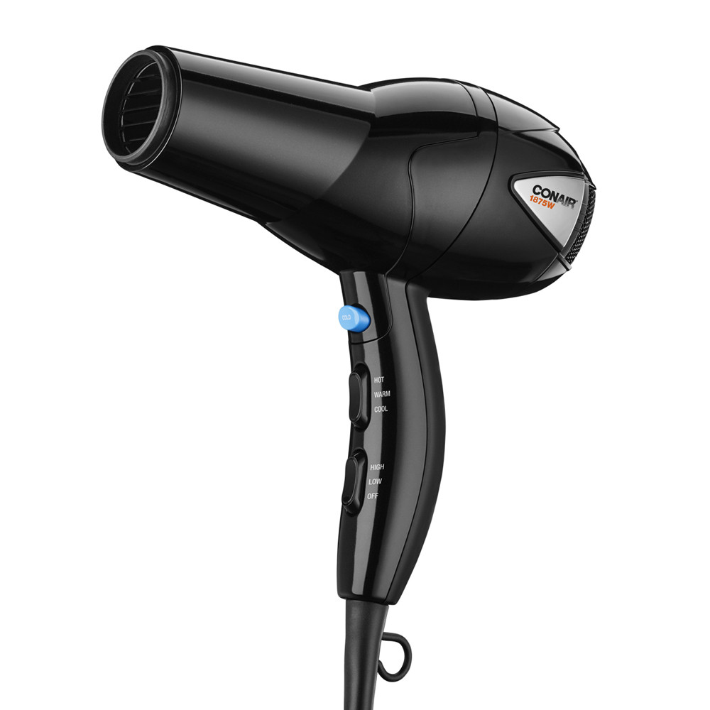 Conair 575WH 1875 Watt Ionic AC Hair Dryer with Concentrator