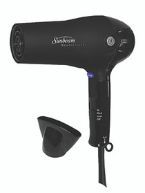 Sunbeam HD3010-005 Retractable Folding Hair Dryer with Concentrator, 1875 Watts, Black OPEN BOX