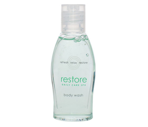 Dial Restore Body Wash, Clean Fragrance, 1 oz bottle, Case of 288