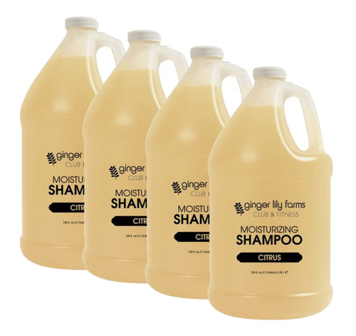 Ginger Lily Farms Club and Fitness Formula Citrus Shampoo Gallon - Case of 4 Ginger Lily Farms Club and Fitness Formula Citrus Shampoo Gallon - Case of 4