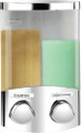 Better Living 76244-1 Euro Duo Dispenser, Translucent Container, Chrome