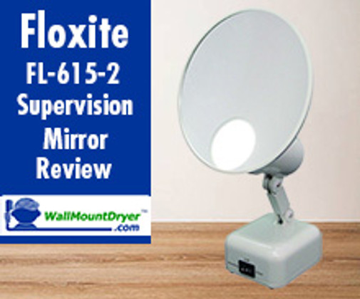 Floxite FL-615-2 15X Supervision Lighted Vanity Mirror - Unboxing and Review