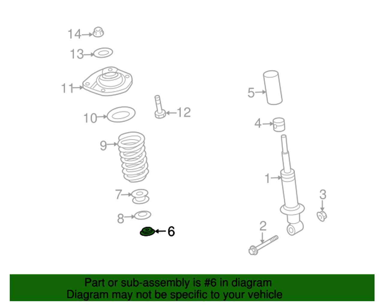 92227681 GENUINE SPRING SEAT