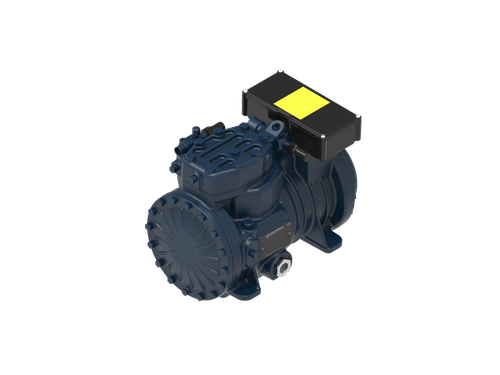 Dorin H390CS H2 2-Cylinder Semi-Hermetic Compressor Medium Temp (MBP) 19.53m³/h Three Phase