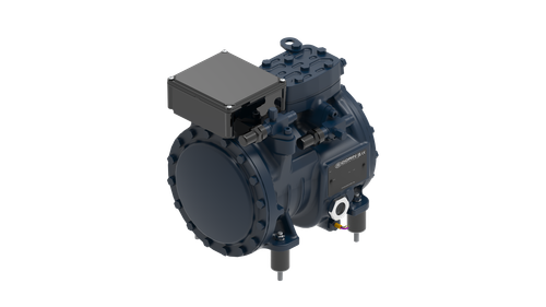 Dorin H281CC H11 2-Cylinder Semi-Hermetic Compressor High Temp (HBP) 11.64m³/h Three Phase