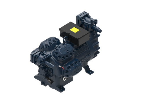 Dorin H8000CS H7 8-Cylinder Semi-Hermetic Compressor Medium Temp (MBP) 244.78m³/h Three Phase