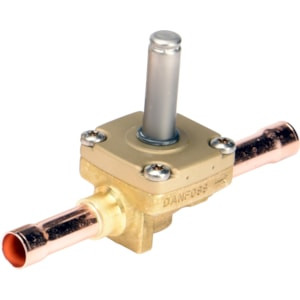 Danfoss EVR15 Solenoid Valve 5/8" 16mm ODF Solder NC