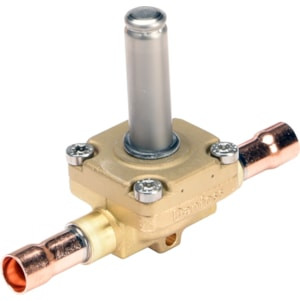Danfoss EVR10 Solenoid Valve 1/2" 12mm Solder NC