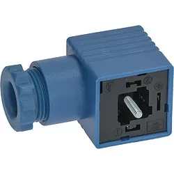Castel Solenoid Plug with Cable Gland PG9