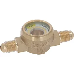 Castel Sight Glass 1/4" Male Flare x Male Flare 3910/22
