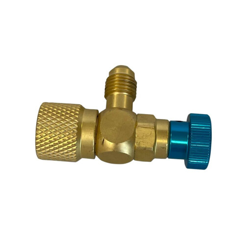 Javac Safe Access Valve 1/4" x 1/4" Blue