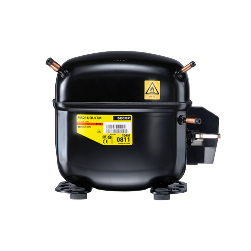 Secop SC10CL R404A/R452A 2/5HP Low Temperature Reciprocating Compressor