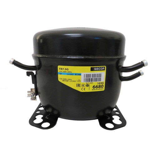 Secop FR7.5G R134a 1/4HP Low / High Temperature Reciprocating Compressor