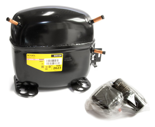 Secop SC12CL R404A/R452A 1/2HP Low Temperature Reciprocating Compressor