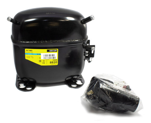Secop SC18G R134a 2/3HP Low / High Temperature Reciprocating Compressor