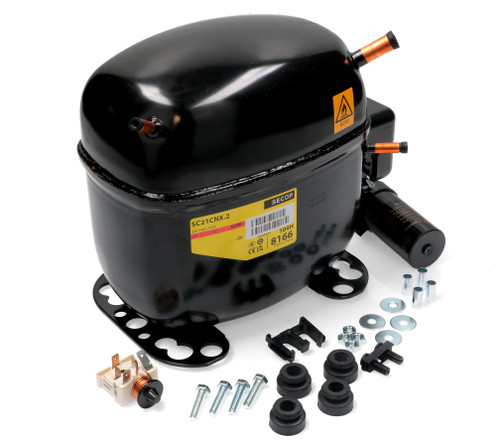 Secop SC21CNX R290 3/4HP Low Temperature Reciprocating Compressor