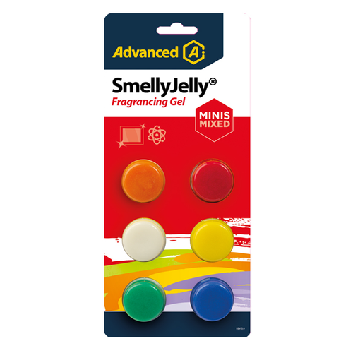 Aspen Smelly Jelly Mini Air Freshener 6 Mixed Scents