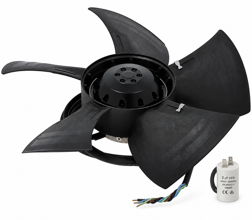 Zanotti 3MTV460 ebm-papst A4E300-AS72-20 300mm Sucker Condenser Fan Motor with Capacitor