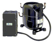 Tecumseh CAJ9510Z R404A 3/4HP Medium / High Temperature Reciprocating Compressor Tubed