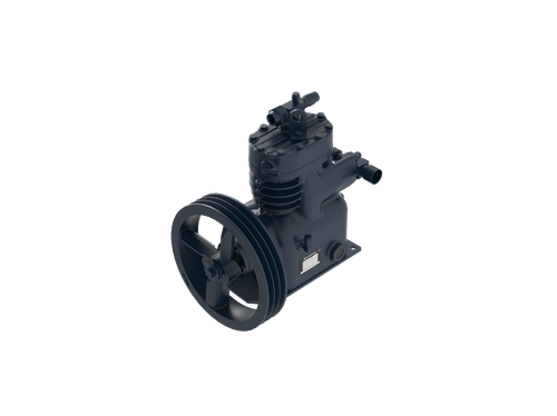 Dorin 3LVS Open Type Reciprocating Compressor with Flywheel 27.35m³/h 3-Cylinder