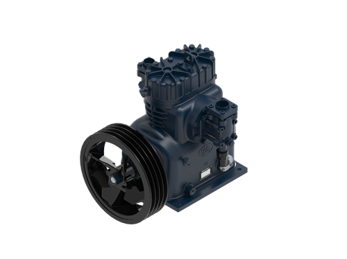 Dorin 52VSR Open Type Reciprocating Compressor with Flywheel 74.02m³/h 4-Cylinder
