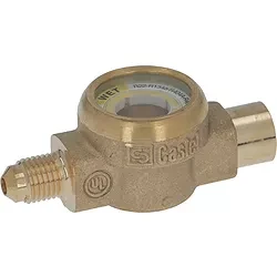 Castel Sight Glass 1/4" Female Flare x Male Flare 3950/22
