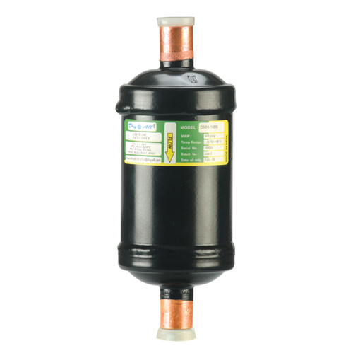 DryAll DMH-084S Filter Drier 8 cu in Liquid Line 1/2" Solder