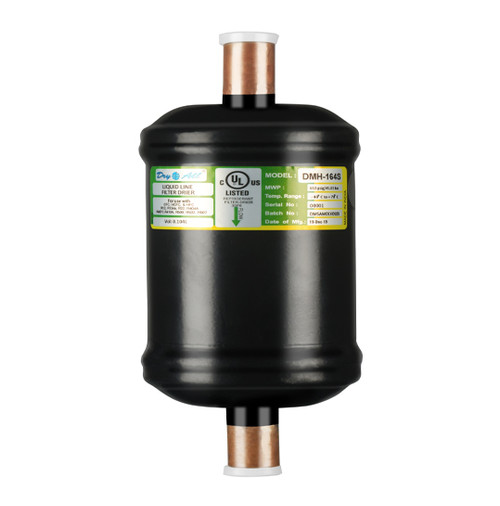 DryAll DMH-163S Filter Drier 16 cu in Liquid Line 3/8" Solder
