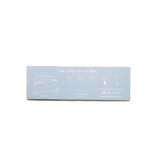 Aspen Silent+ Mini White Condensate Pump