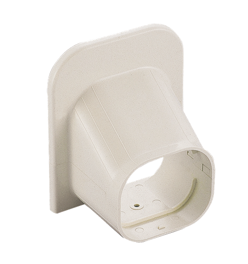 Flat Rosette - Trunking - 75mm - Ivory - ID-SP-75-I