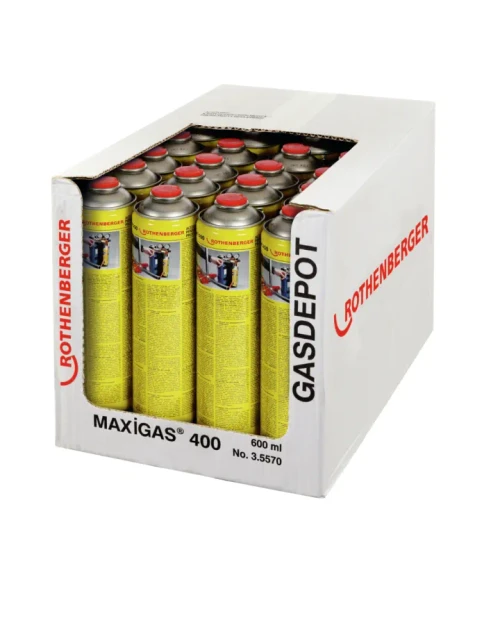 Rothenberger Maxi Gas 400 Cylinder 600ml