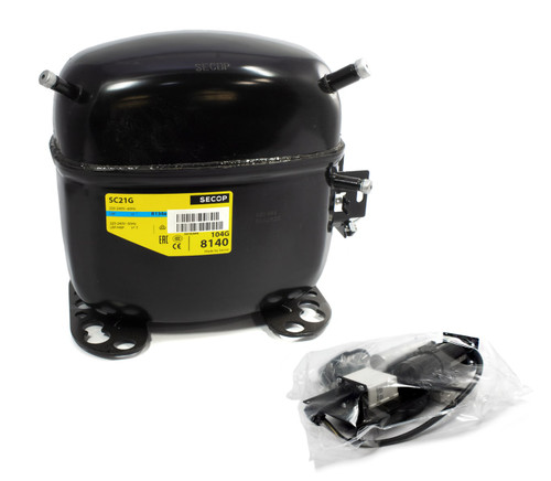 Secop SC21G R134a 3/4HP Low / High Temperature Reciprocating Compressor