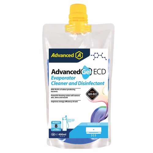 Aspen AdvancedGel ECD Evaporator Cleaner & Disinfectant Pouch